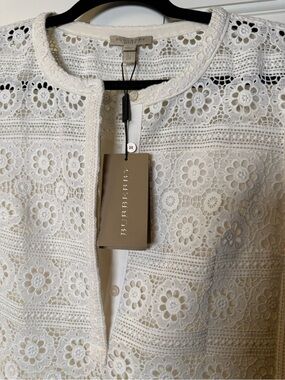 🤩🔥NWT Vintage Burberry Lace Shift Dress with Lining – Natural White